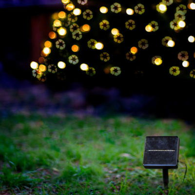 solar tree lights