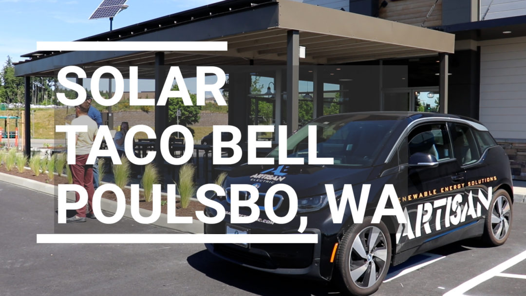 Solar Taco Bell – 10 kW in Poulsbo, WA
