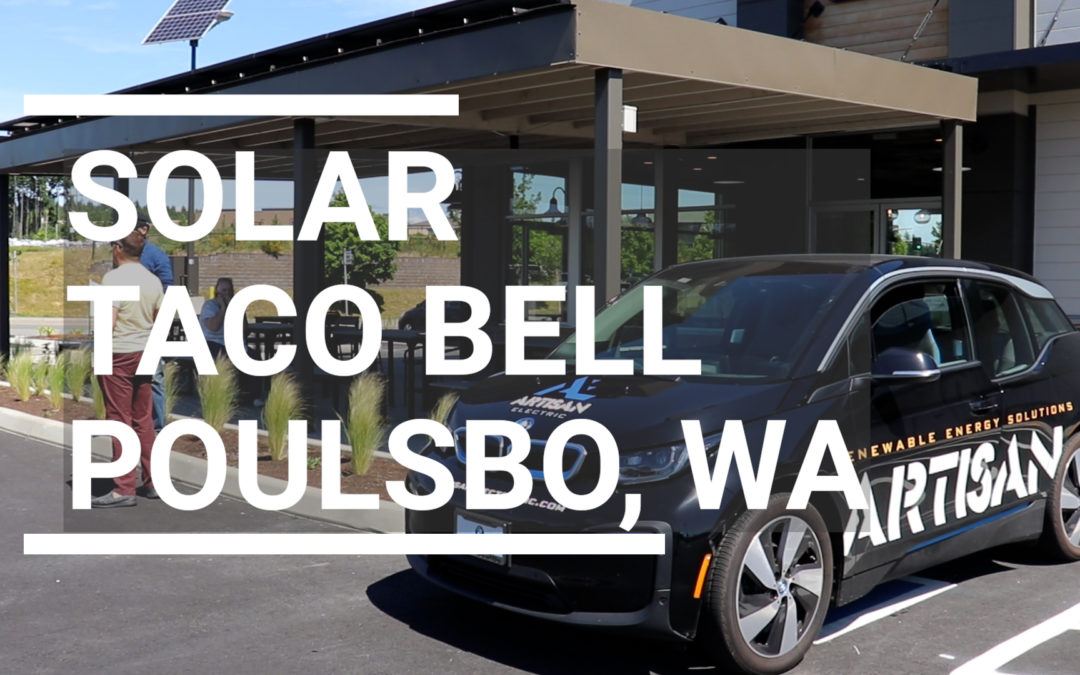 Solar Taco Bell – 10 kW in Poulsbo, WA