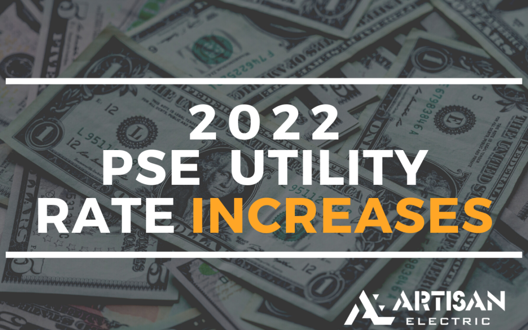 PSE Utility Rate Increases 2022